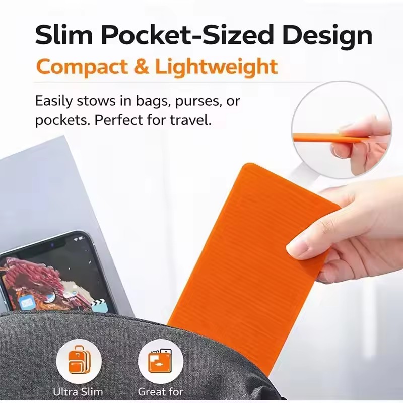 휴대용 실리콘 폰/태블릿/노트북 거치대, 창의적인 접이 - Travel Accessories Holder 리뷰 및 가격