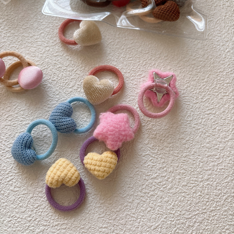 10PCS 한국 패션 아기 소녀 헤어 타이 귀여운 별/ - Travel Accessories For 6 Year Old 리뷰 및 가격
