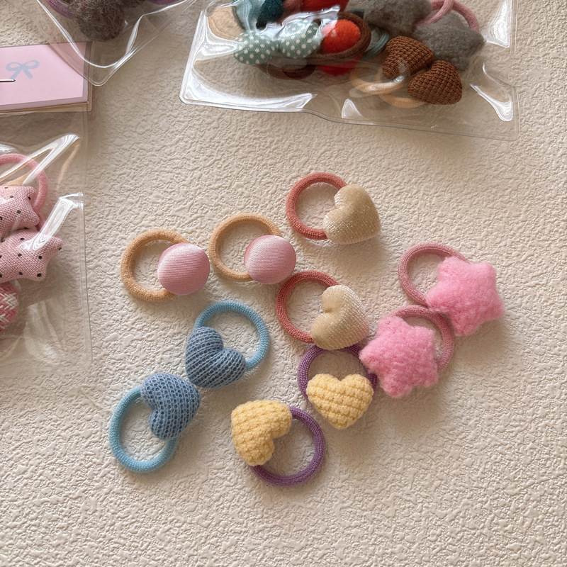 10PCS 한국 패션 아기 소녀 헤어 타이 귀여운 별/ - Travel Accessories For 6 Year Old 리뷰 및 가격