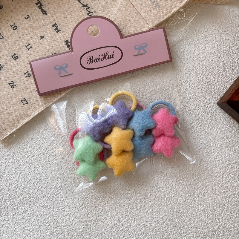 10PCS 한국 패션 아기 소녀 헤어 타이 귀여운 별/ - Travel Accessories For 6 Year Old 리뷰 및 가격