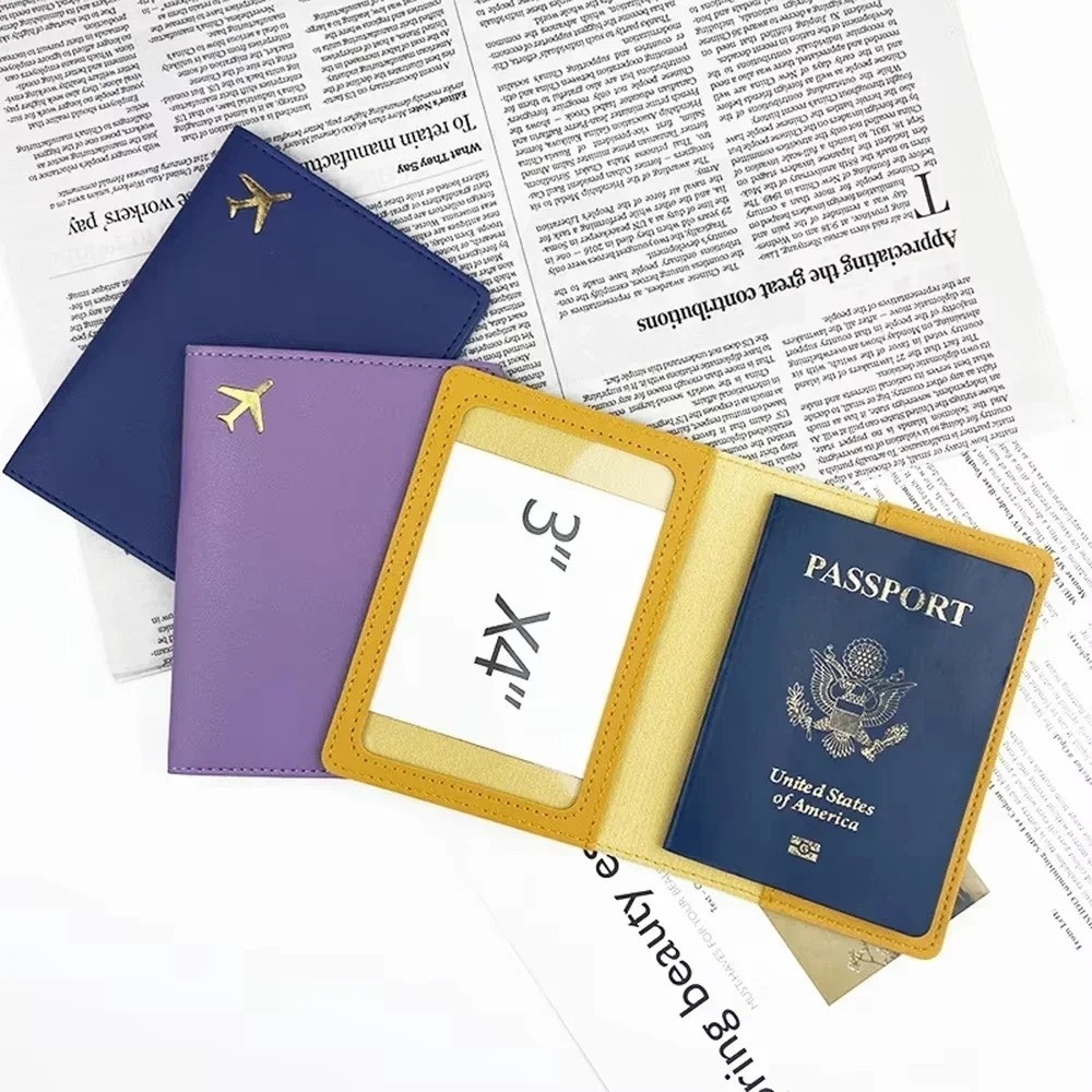 PU 가죽 여권 홀더 방수 경량 여권 보호 커버 휴대용 - Travel Accessories Italy 리뷰 및 가격