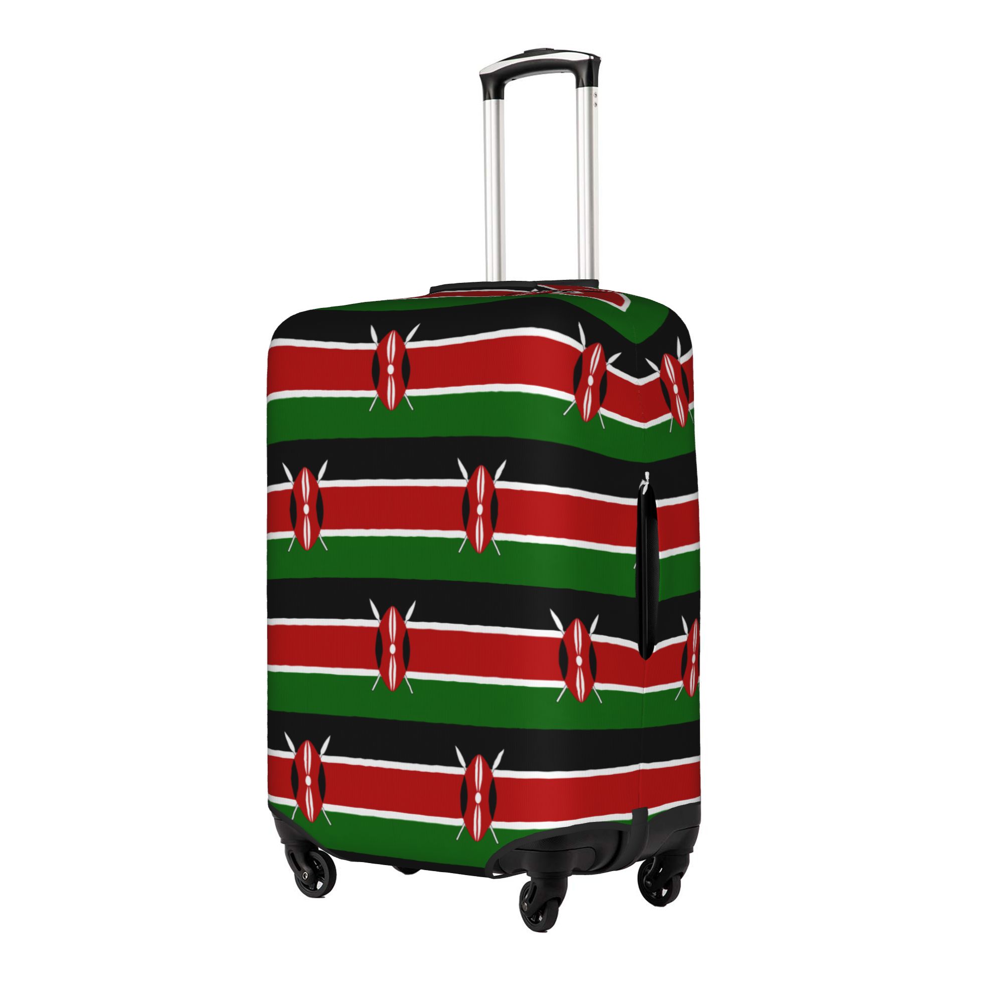 케냐 국기 수하물 커버 탄성 케냐 애국 여행 가방 보호 - Travel Accessories Kenya 리뷰 및 가격